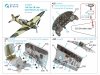 Quinta Studio QD48645 Yak-7B 3D-Printed & coloured Interior on decal paper ( Zvezda ) 1/48
